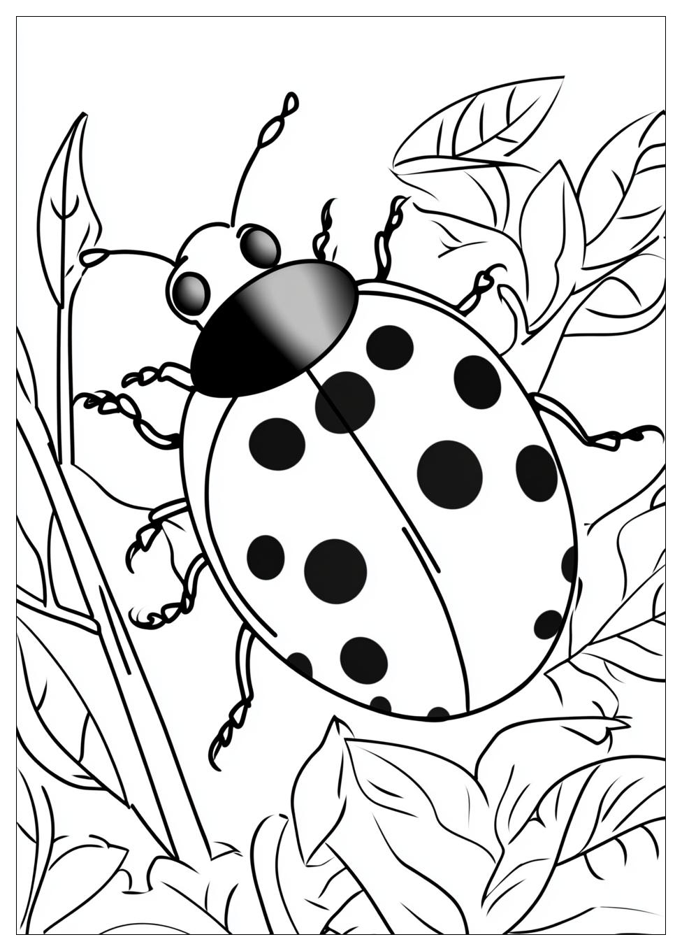 Ladybug Coloring Pages-2