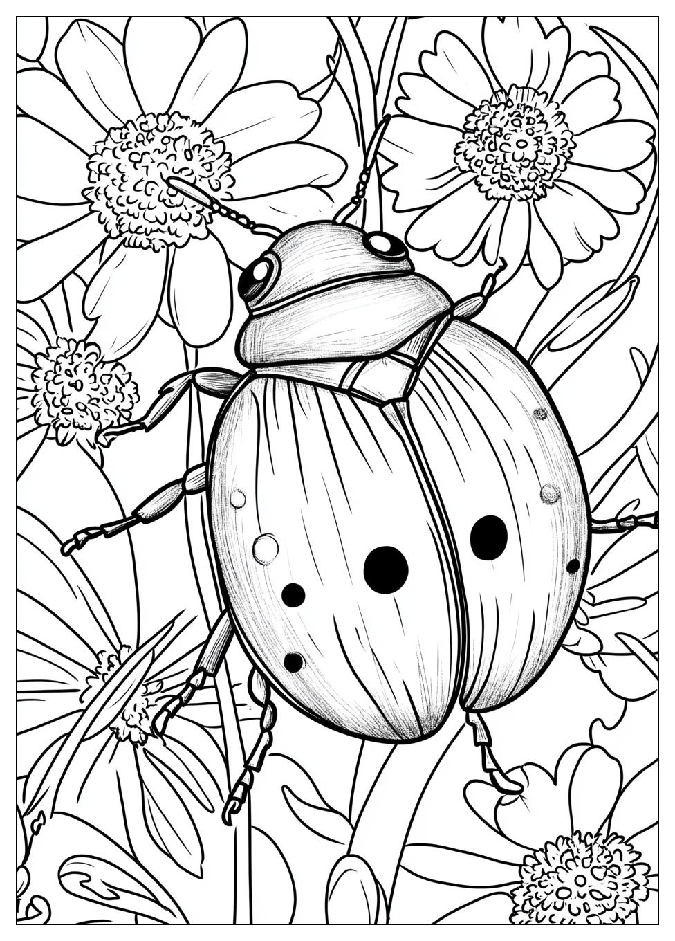 Ladybug Coloring Pages-20