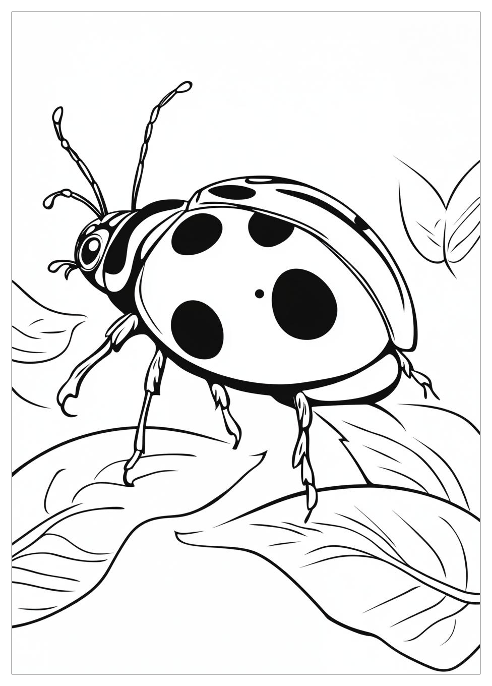 Ladybug Coloring Pages-3