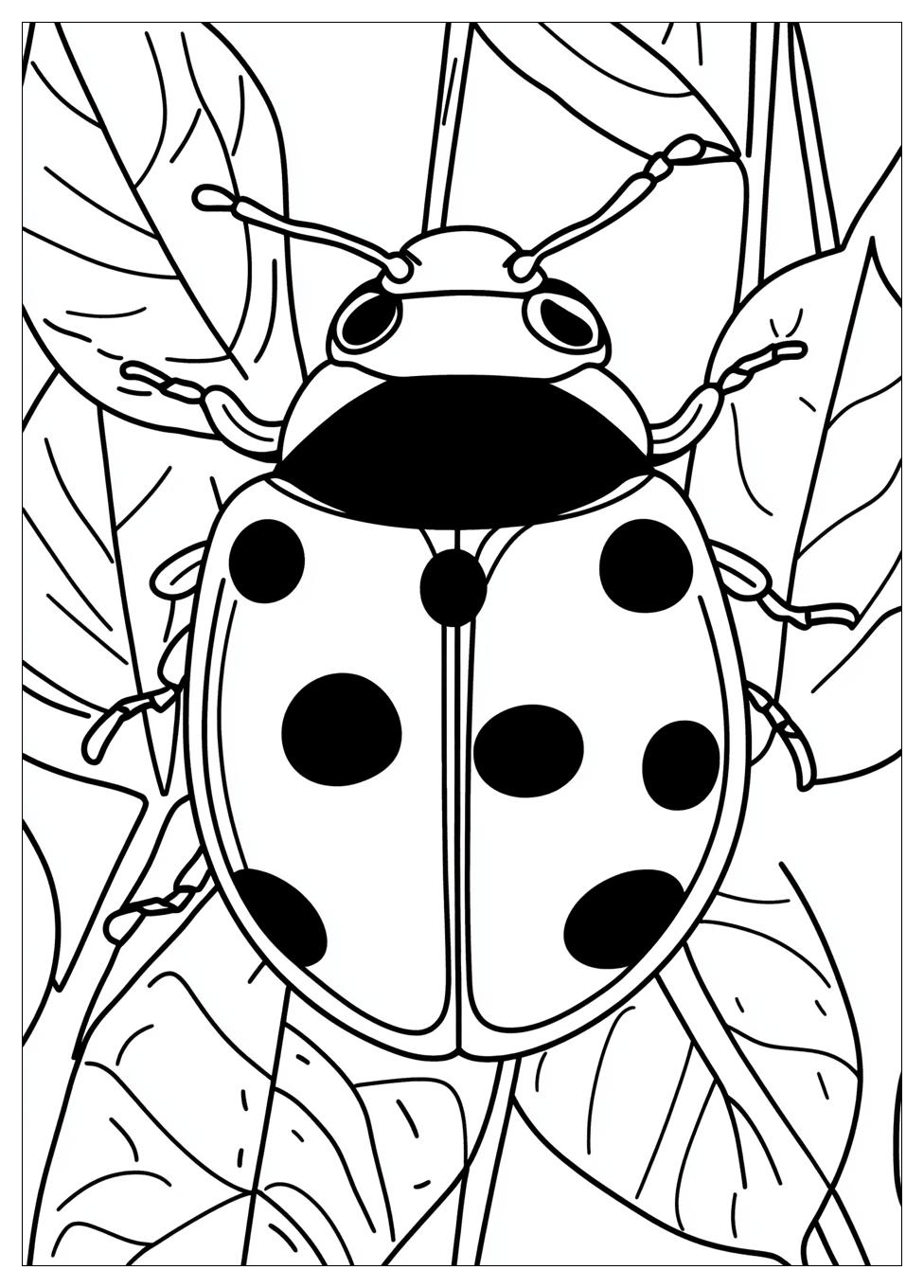Ladybug Coloring Pages-4