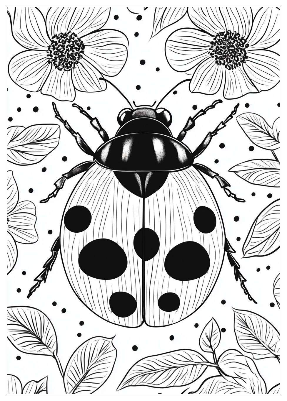Ladybug Coloring Pages-5