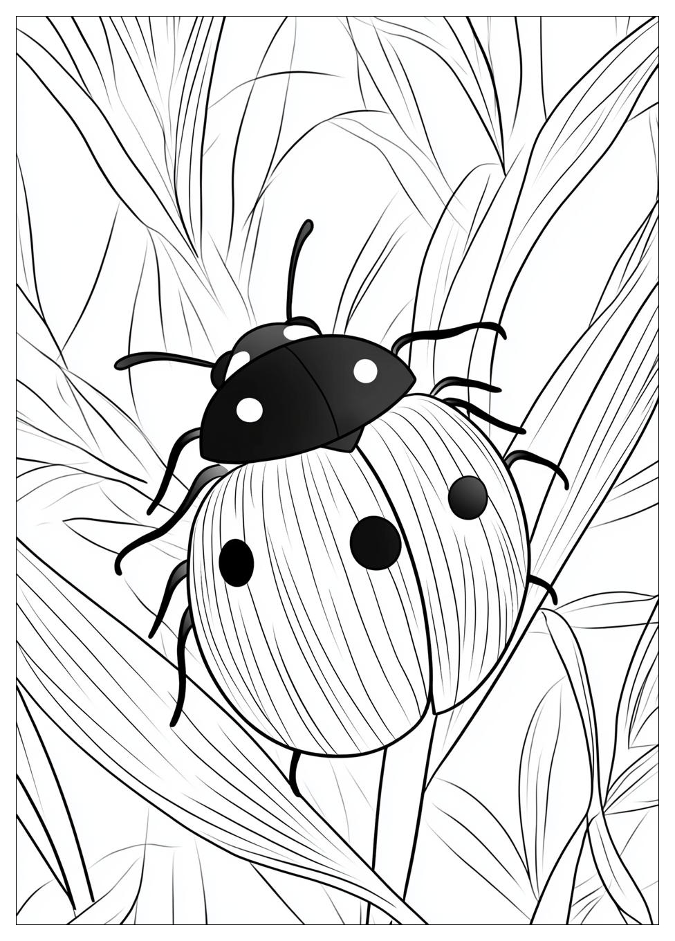 Ladybug Coloring Pages-7
