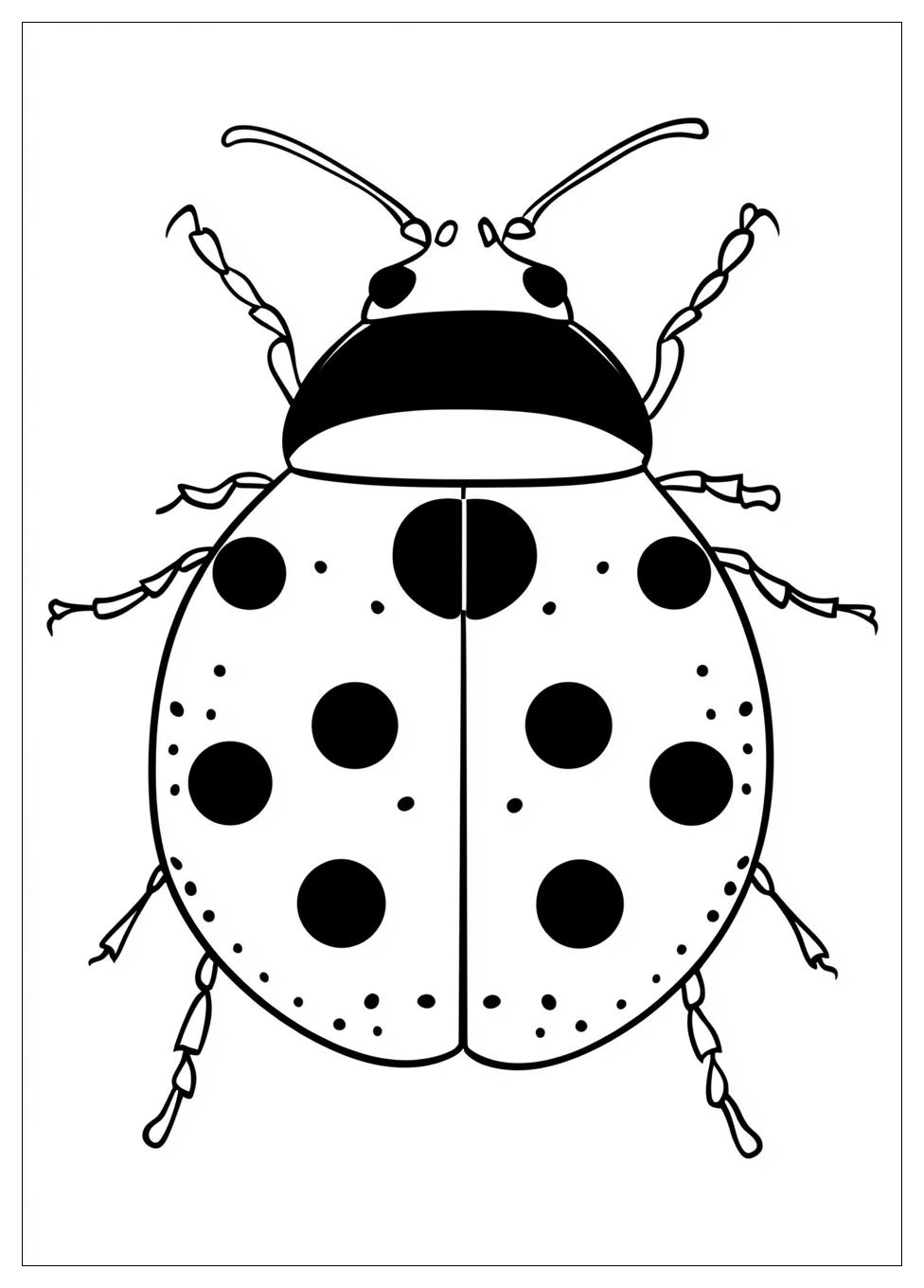 Ladybug Coloring Pages-8