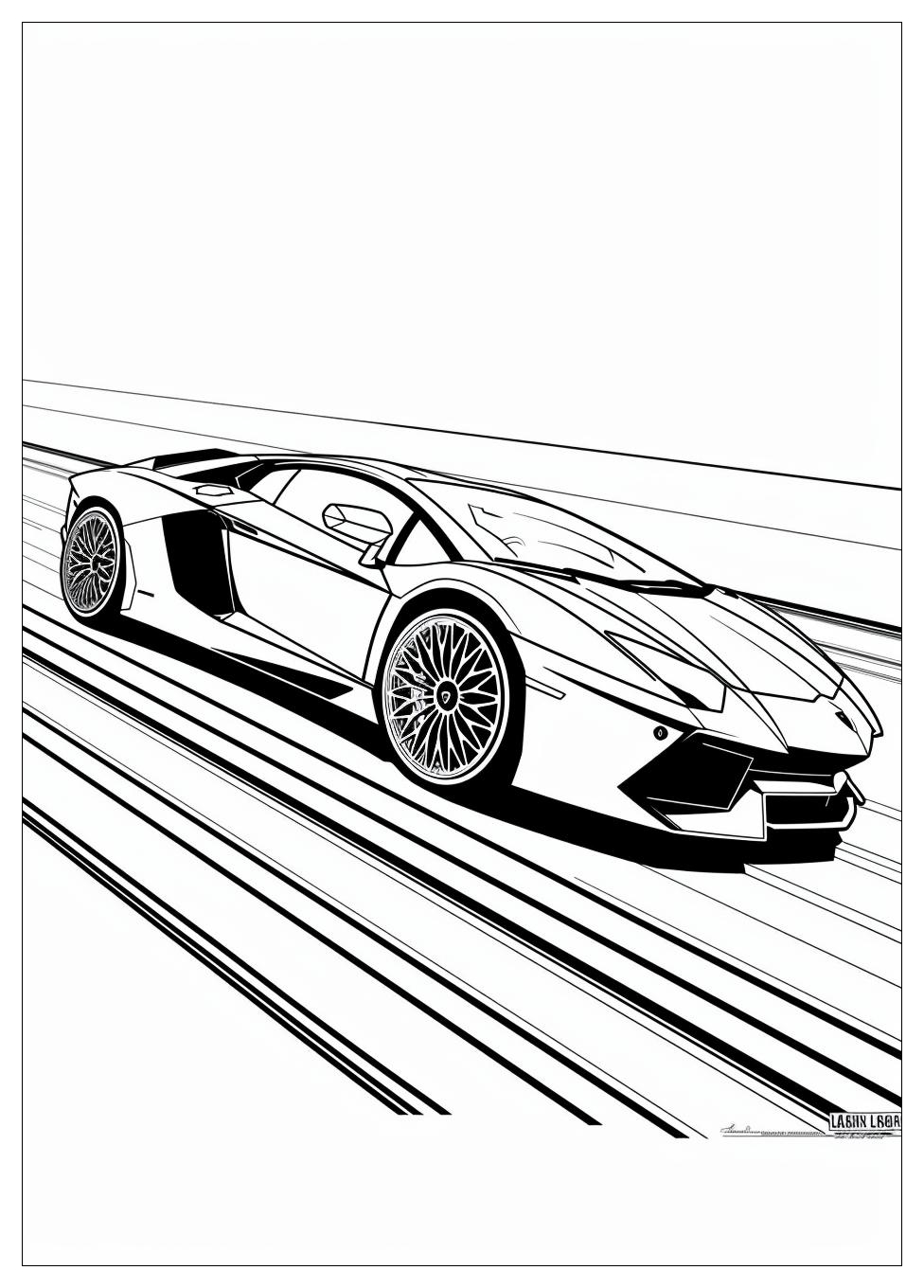 Lamborghini Coloring Pages-11