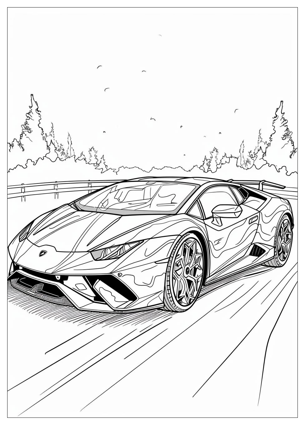 Lamborghini Coloring Pages-14