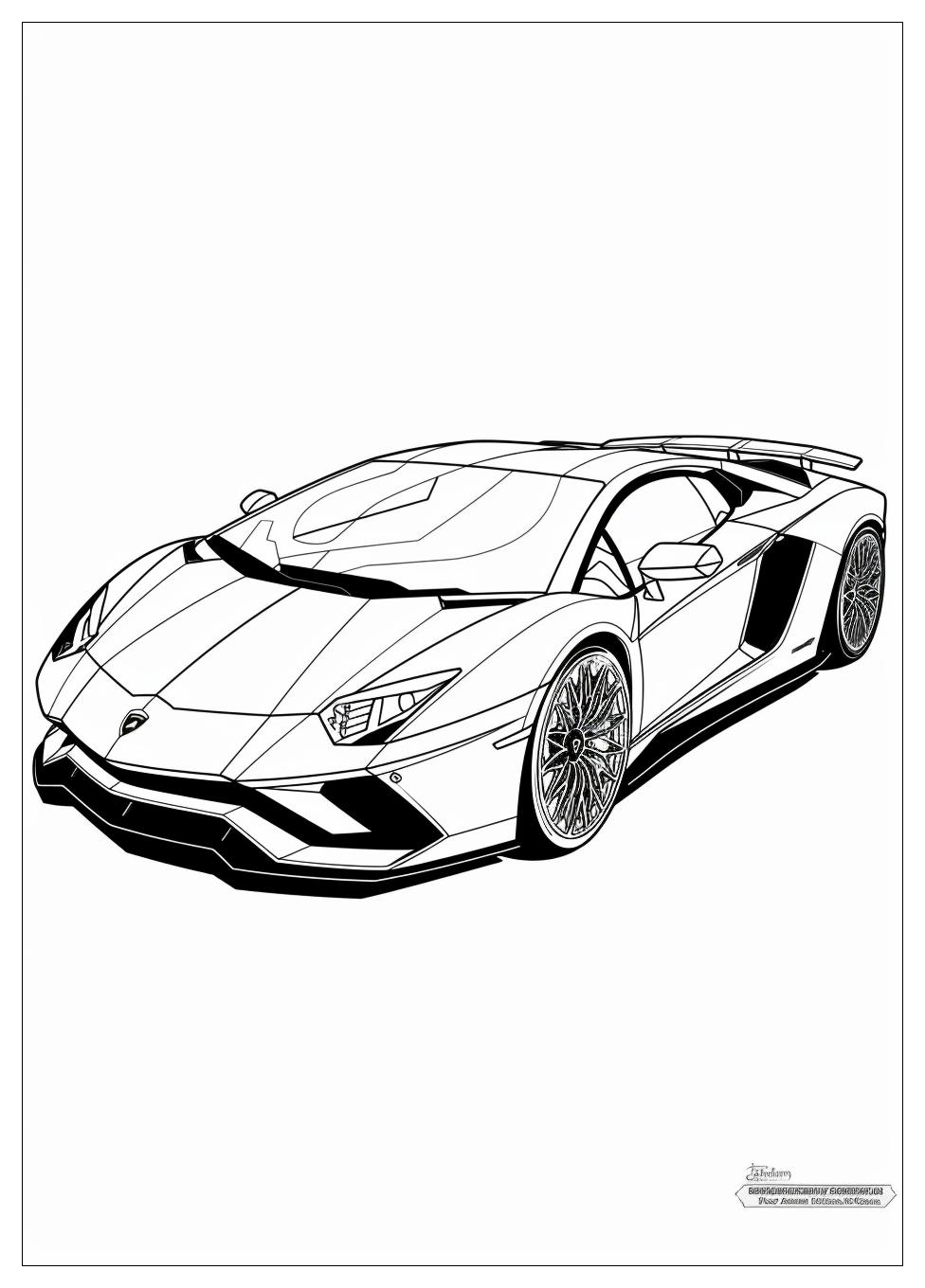 Lamborghini Coloring Pages-15