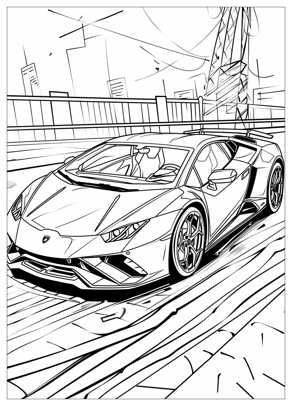 Lamborghini Coloring Pages-17