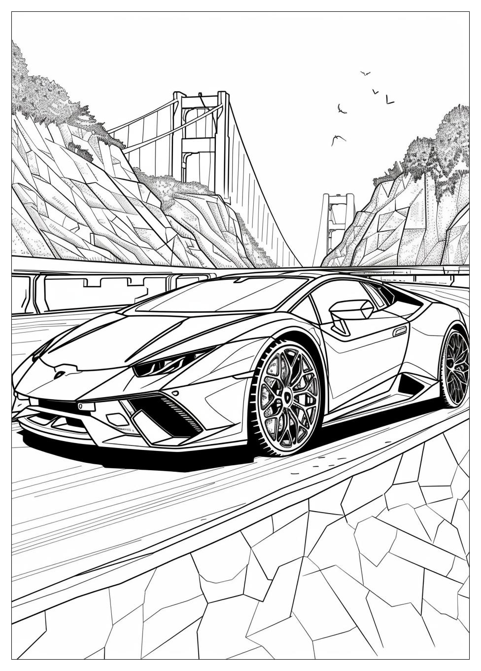 Lamborghini Coloring Pages-18