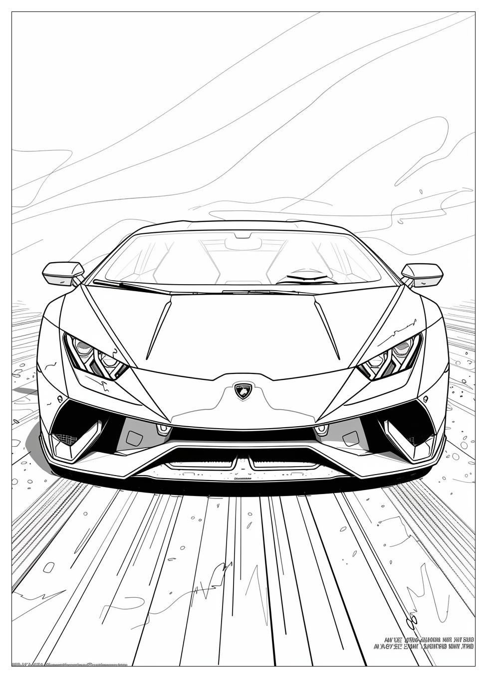Lamborghini Coloring Pages-19