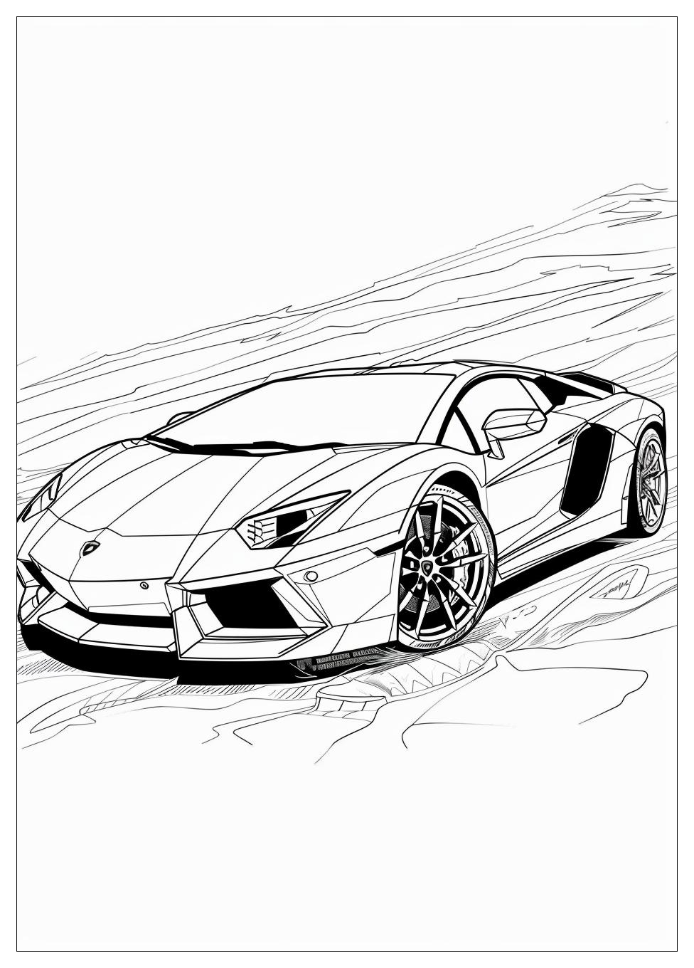 Lamborghini Coloring Pages-3