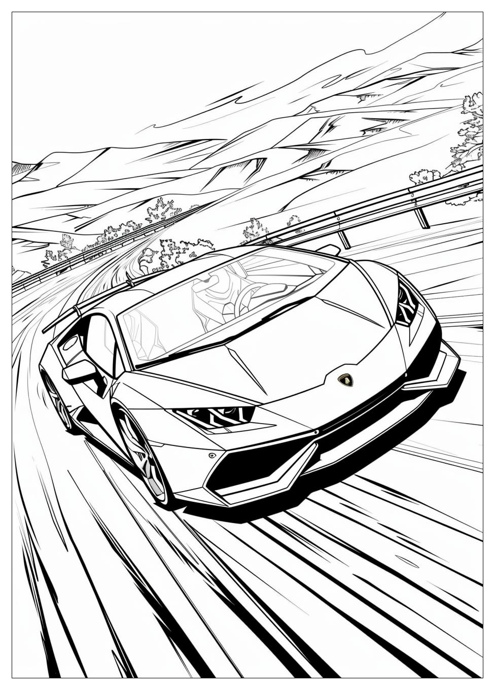 Lamborghini Coloring Pages-5