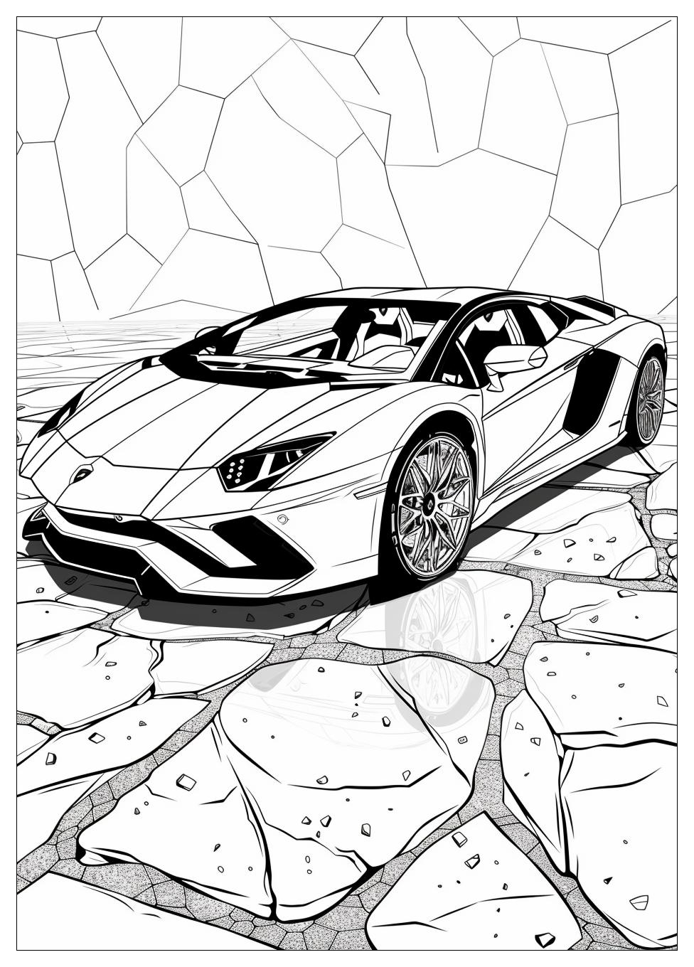 Lamborghini Coloring Pages-6