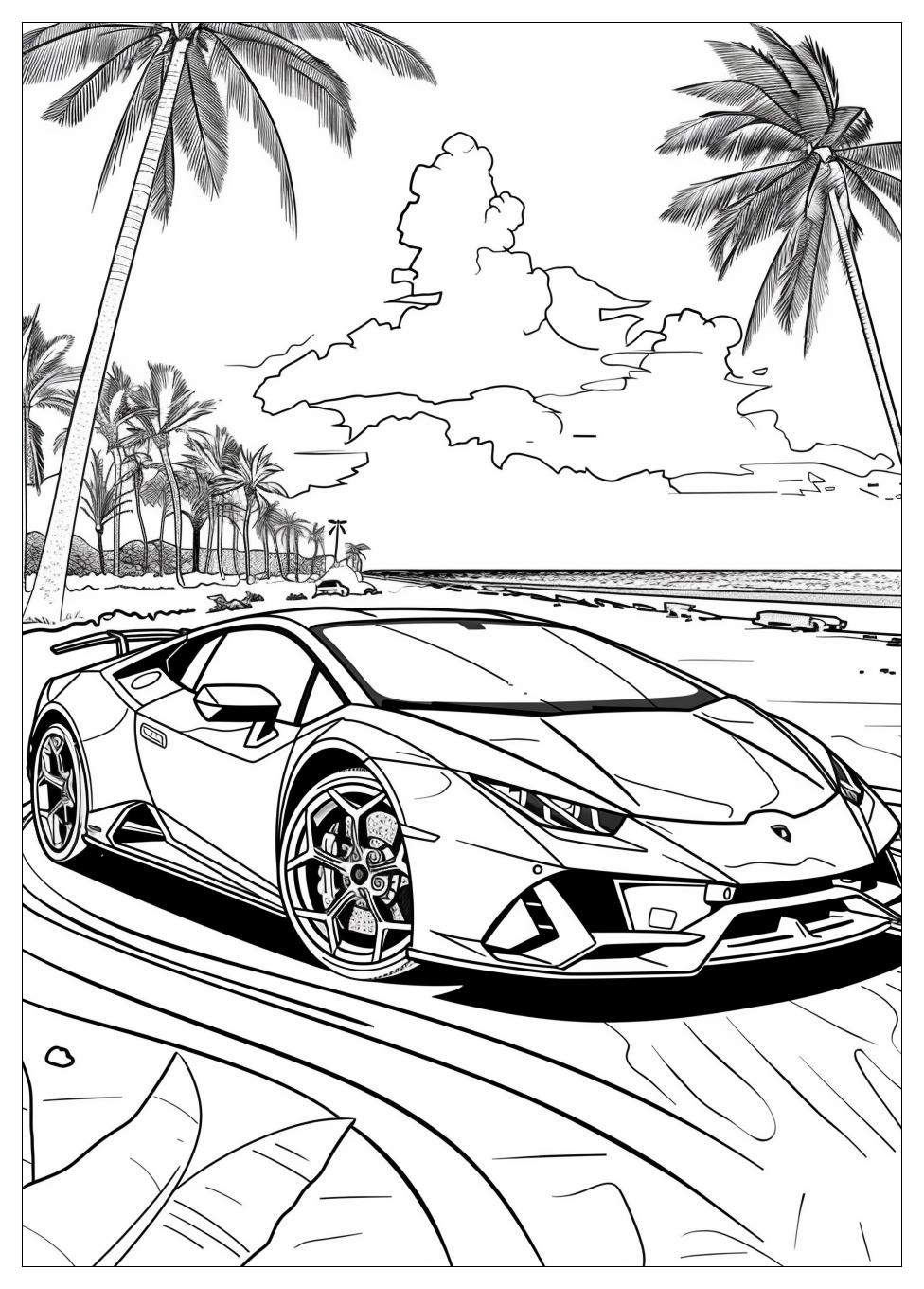 Lamborghini Coloring Pages-7