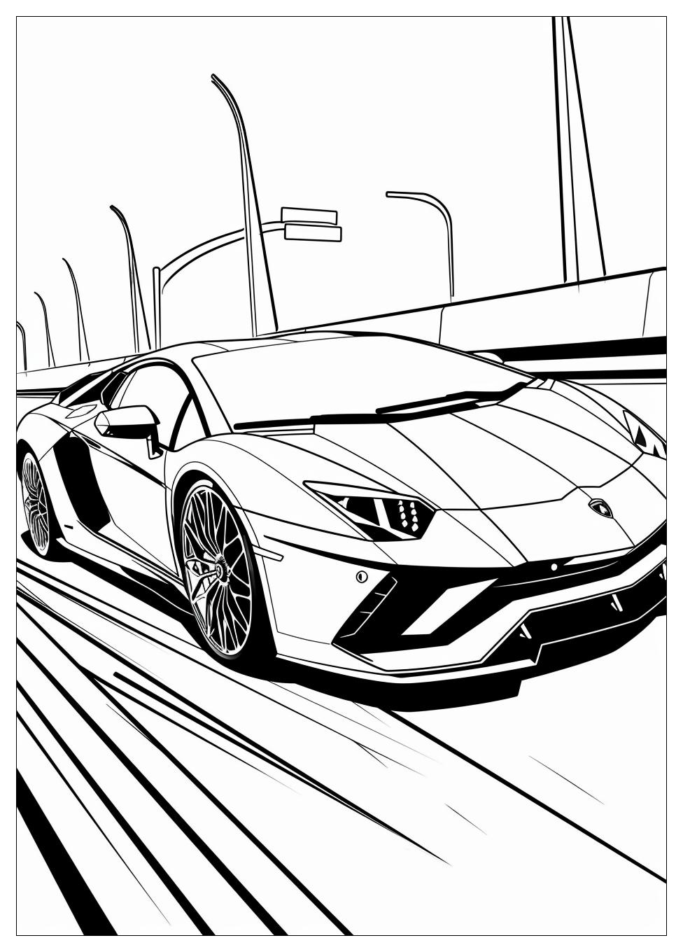 Lamborghini Coloring Pages-8