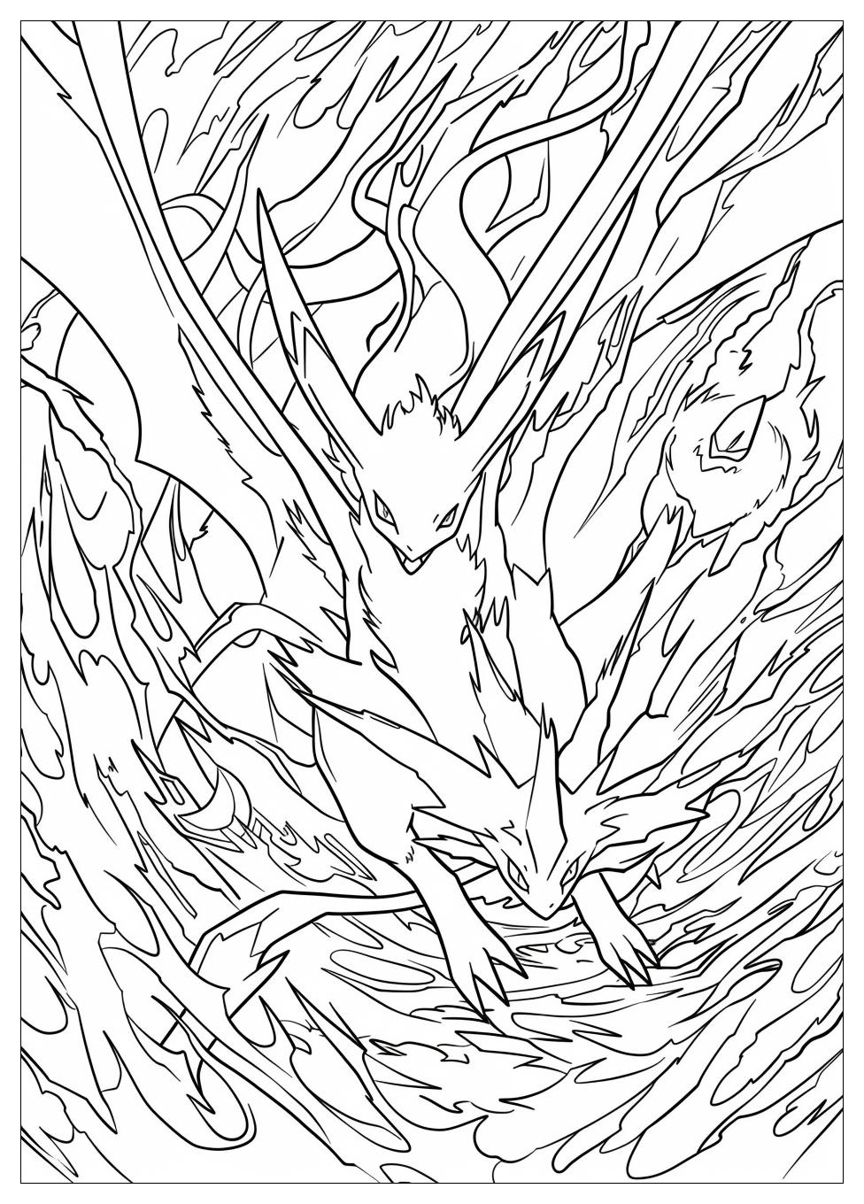 Legendary Pokemon Coloring Pages-10