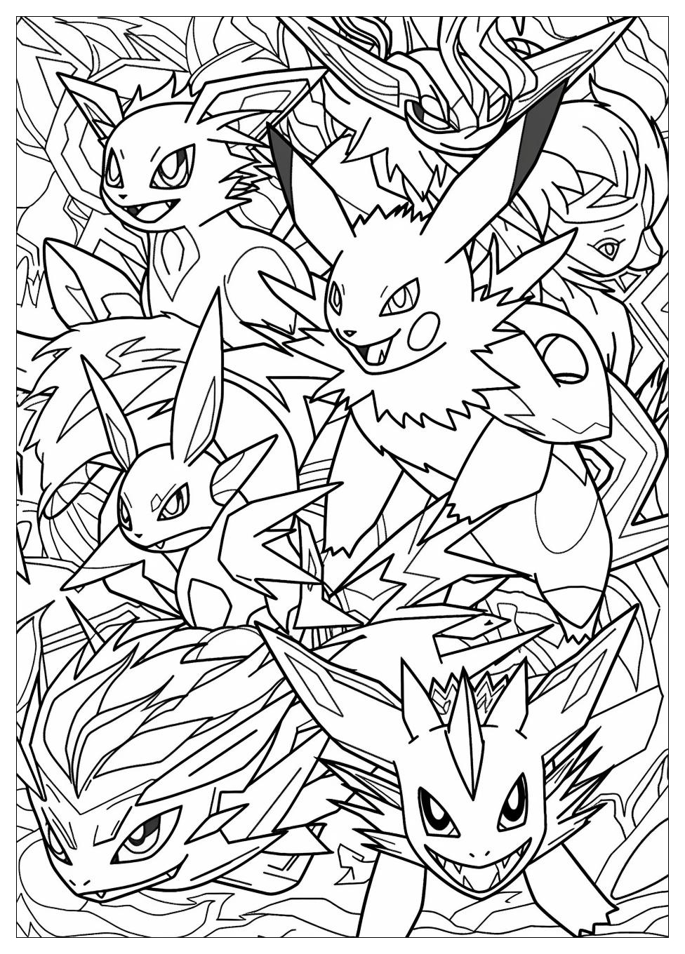Legendary Pokemon Coloring Pages-11
