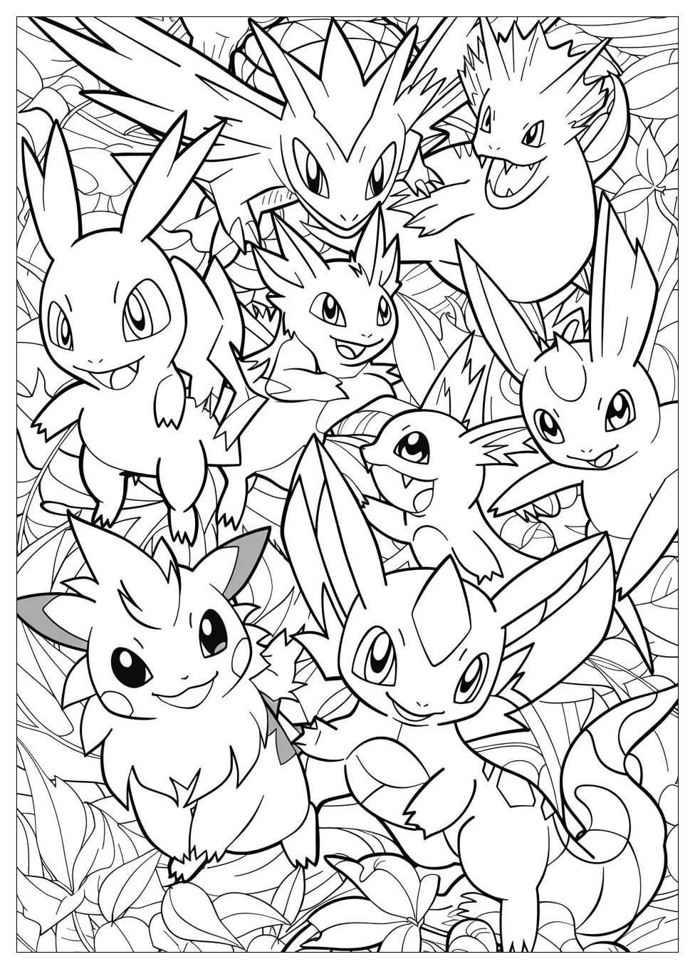 Legendary Pokemon Coloring Pages-15