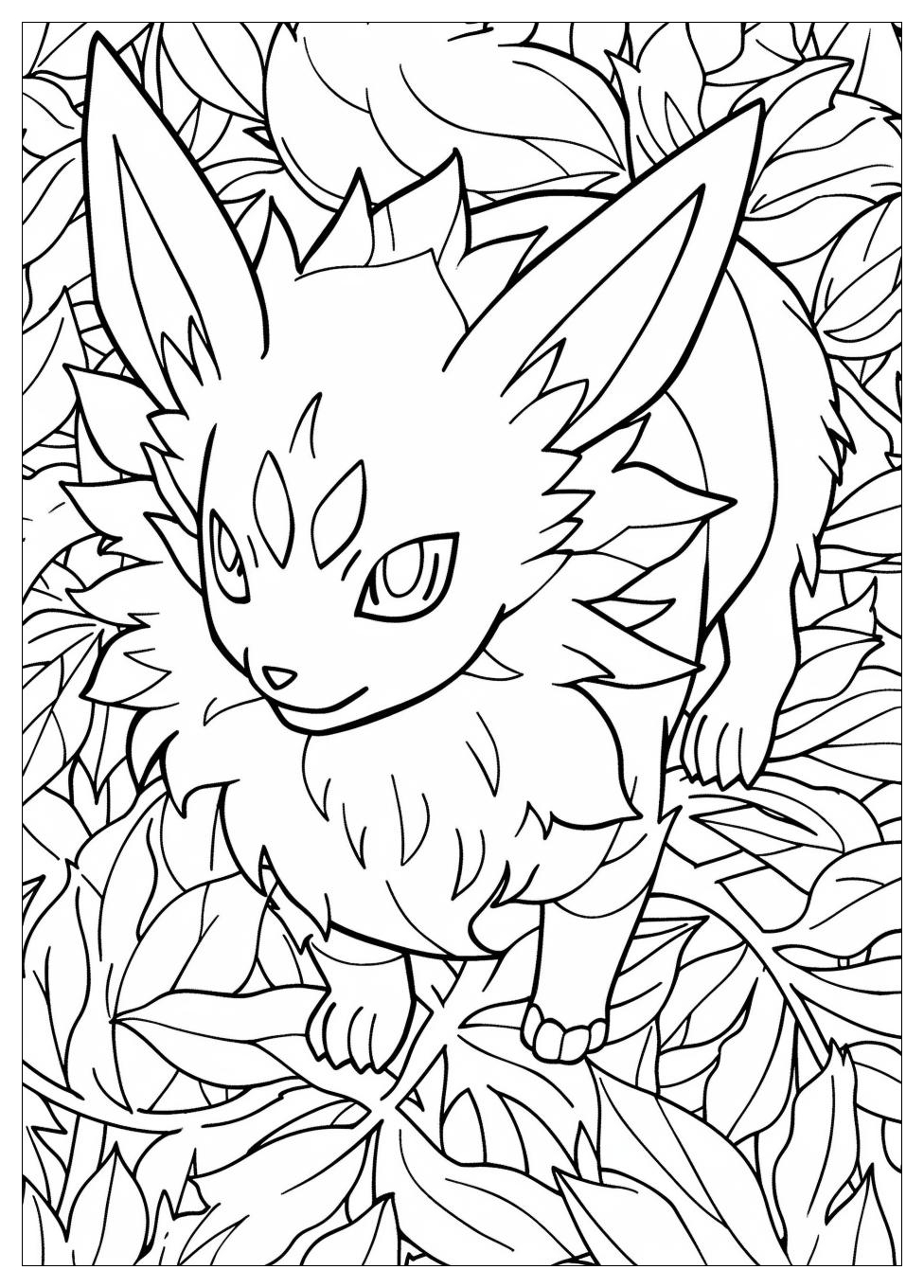 Legendary Pokemon Coloring Pages-2