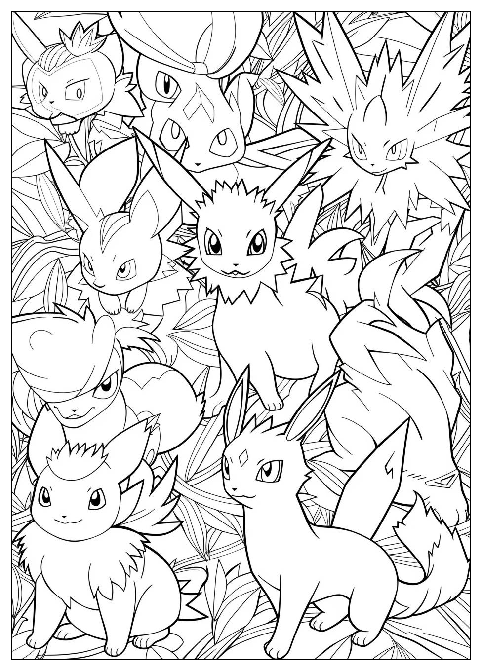 Legendary Pokemon Coloring Pages-20