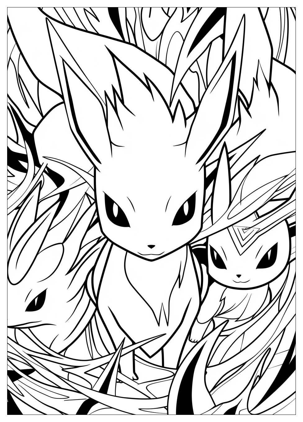 Legendary Pokemon Coloring Pages-3