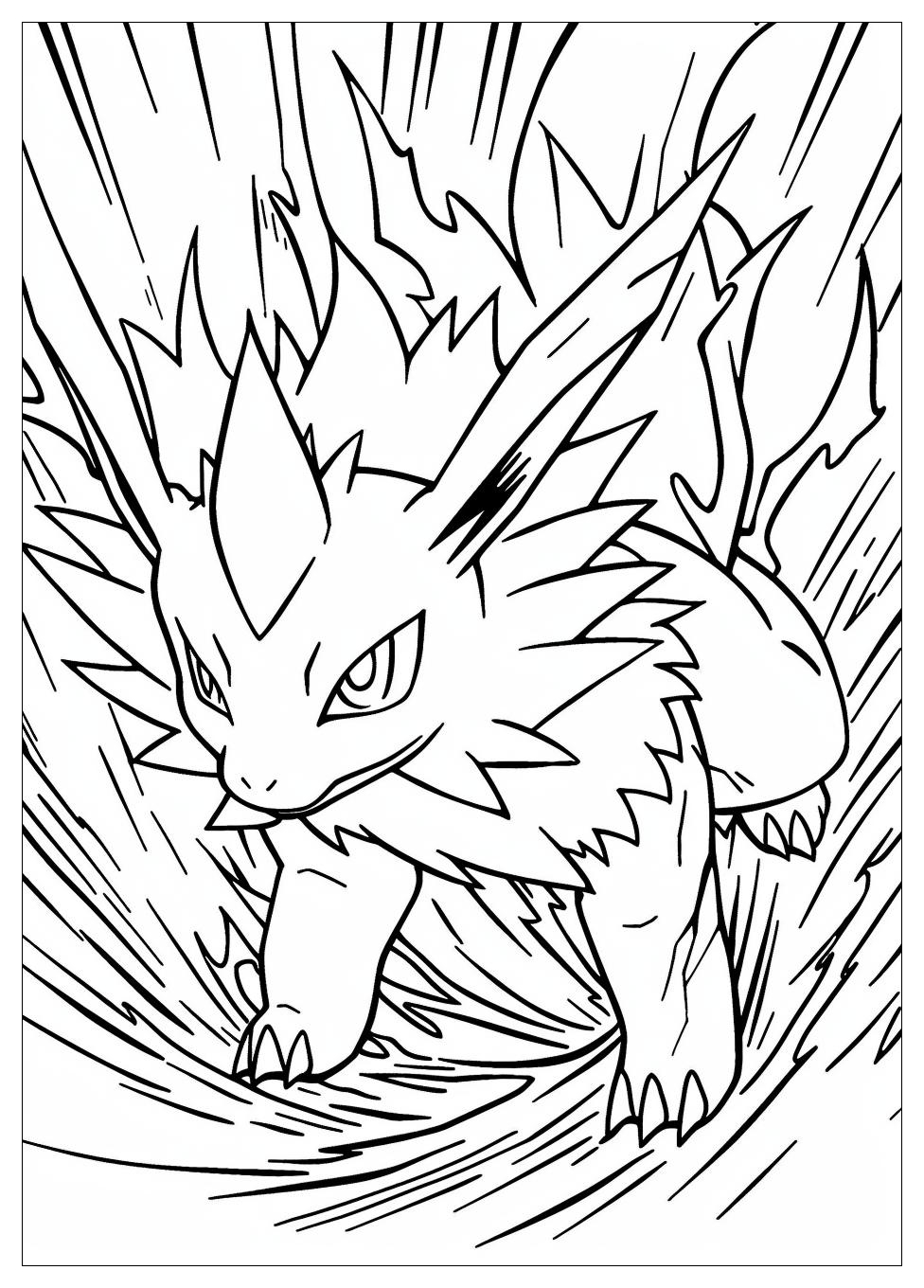 Legendary Pokemon Coloring Pages-5