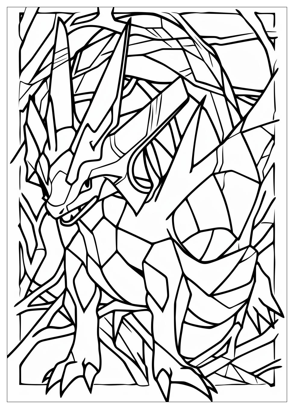 Legendary Pokemon Coloring Pages-6