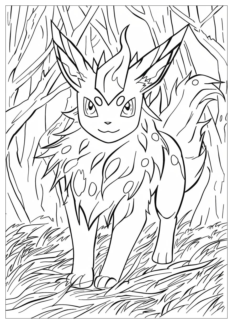 Legendary Pokemon Coloring Pages-7