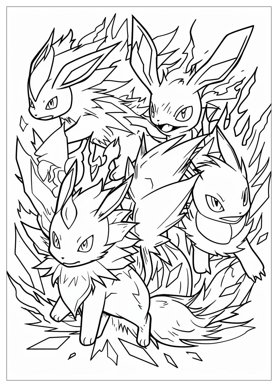 Legendary Pokemon Coloring Pages-8