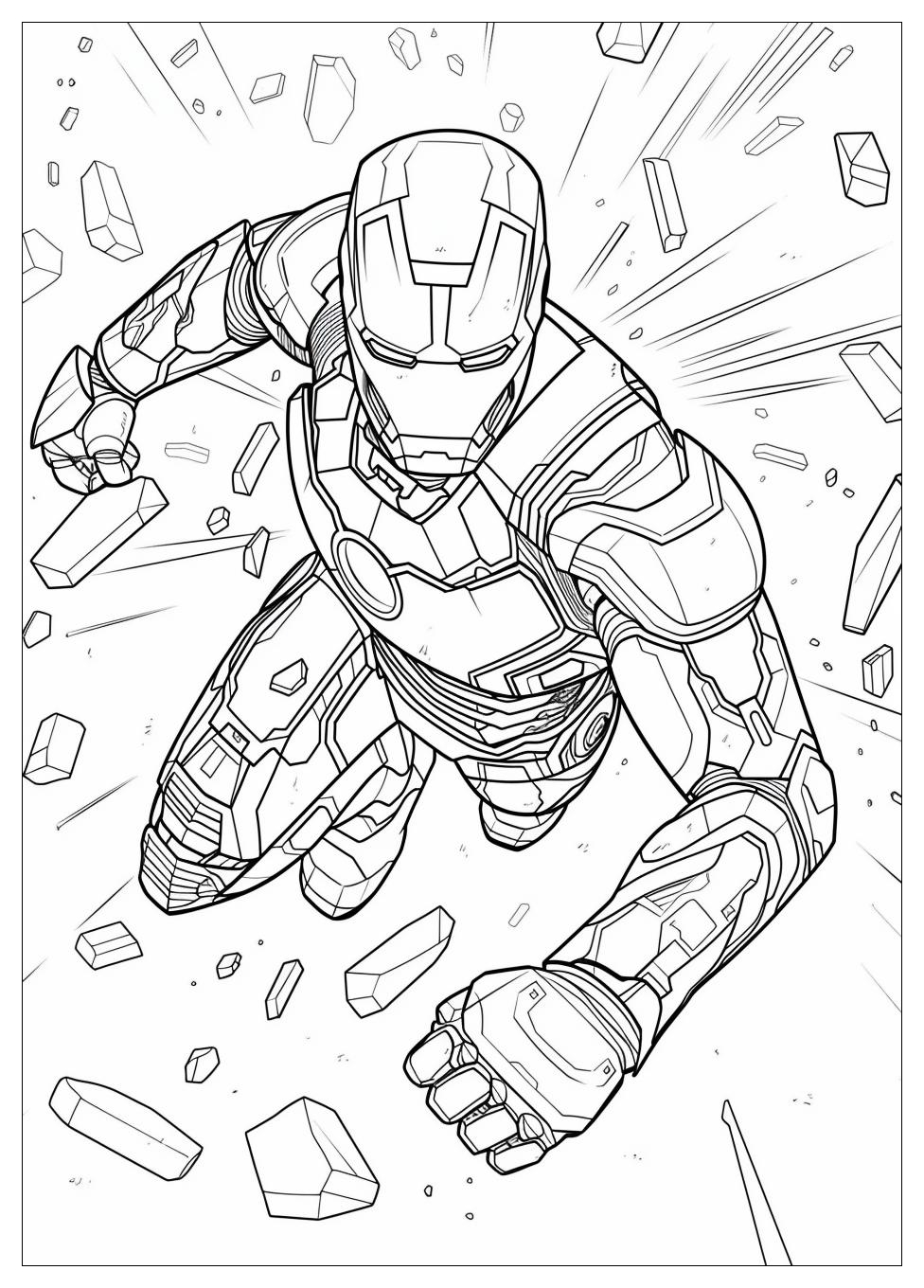 Lego Avengers Coloring Pages-14
