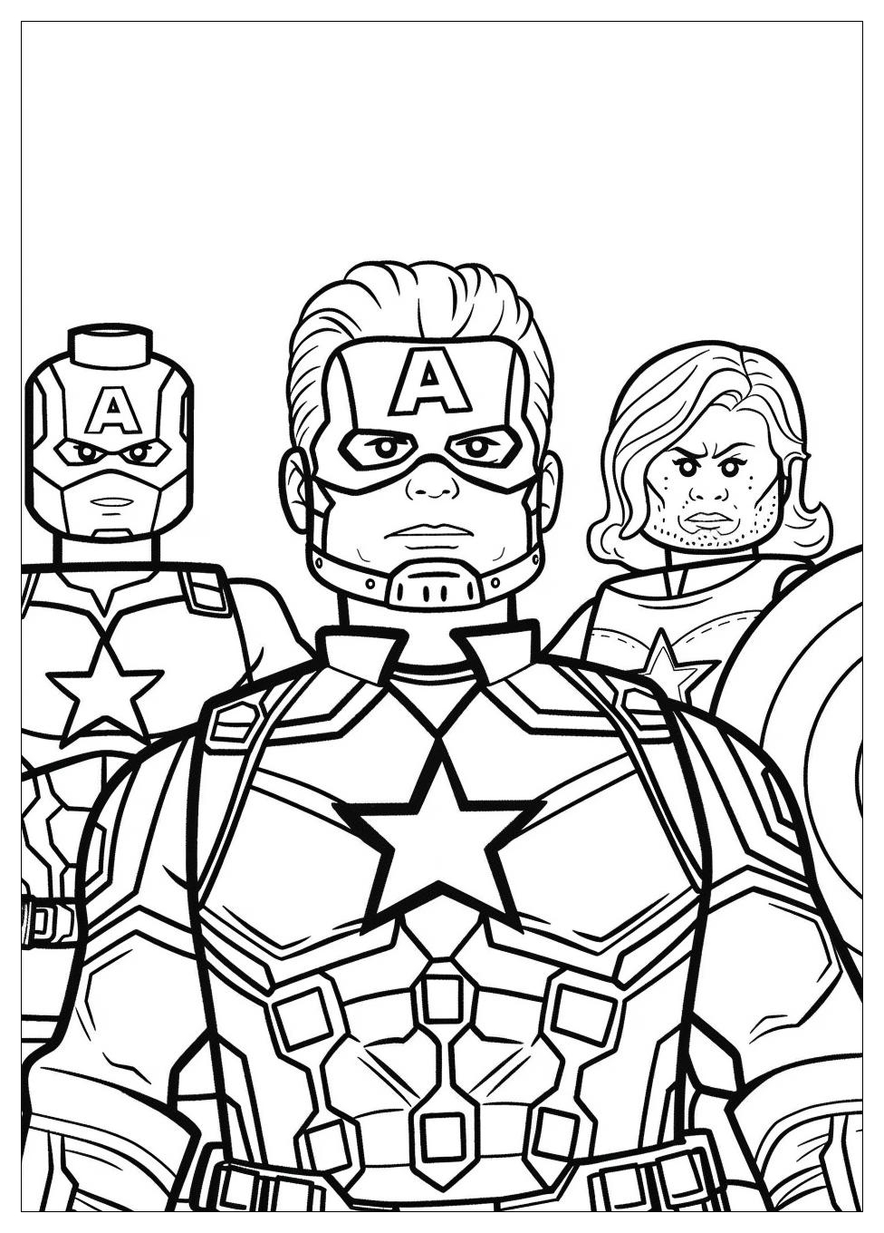 Lego Avengers Coloring Pages-18