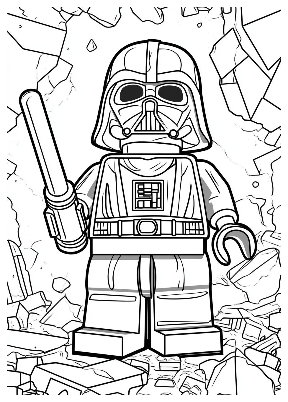 Lego Coloring Pages-11
