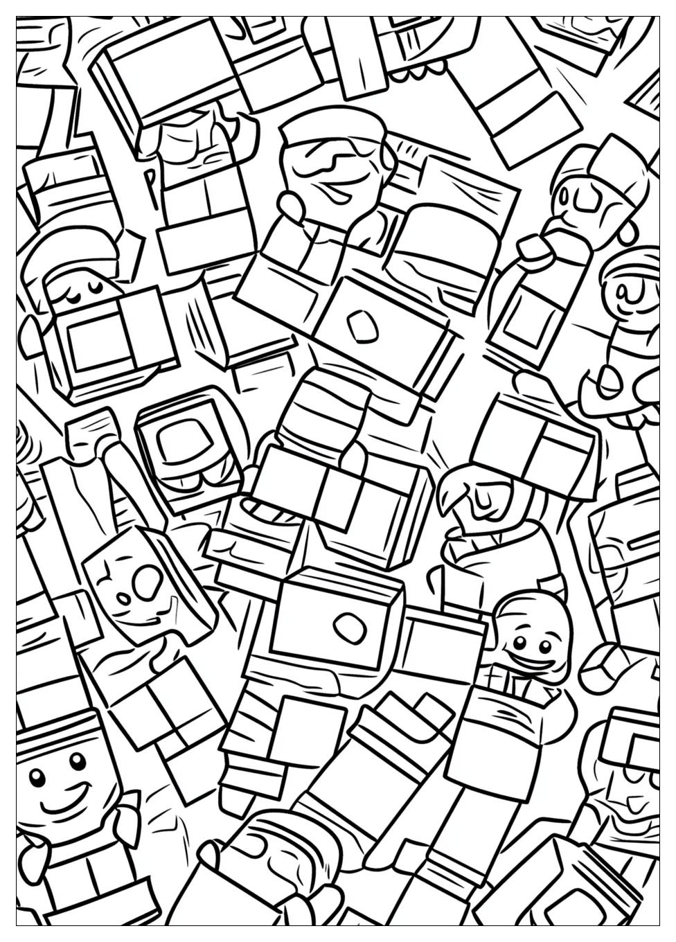 Lego Coloring Pages-9