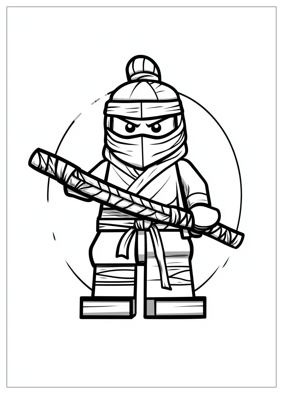 Lego Ninjago Coloring Pages-1
