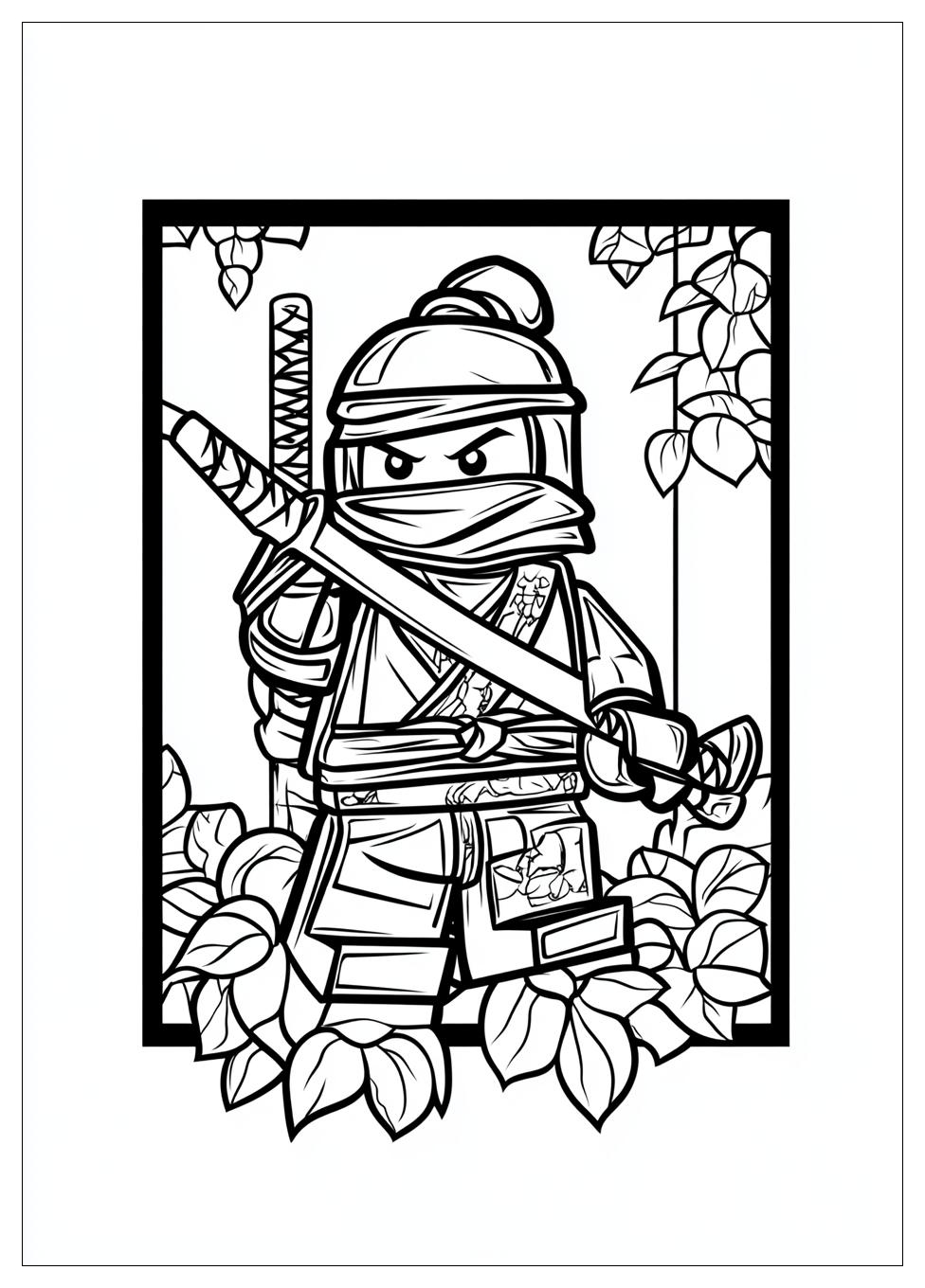 Lego Ninjago Coloring Pages-14