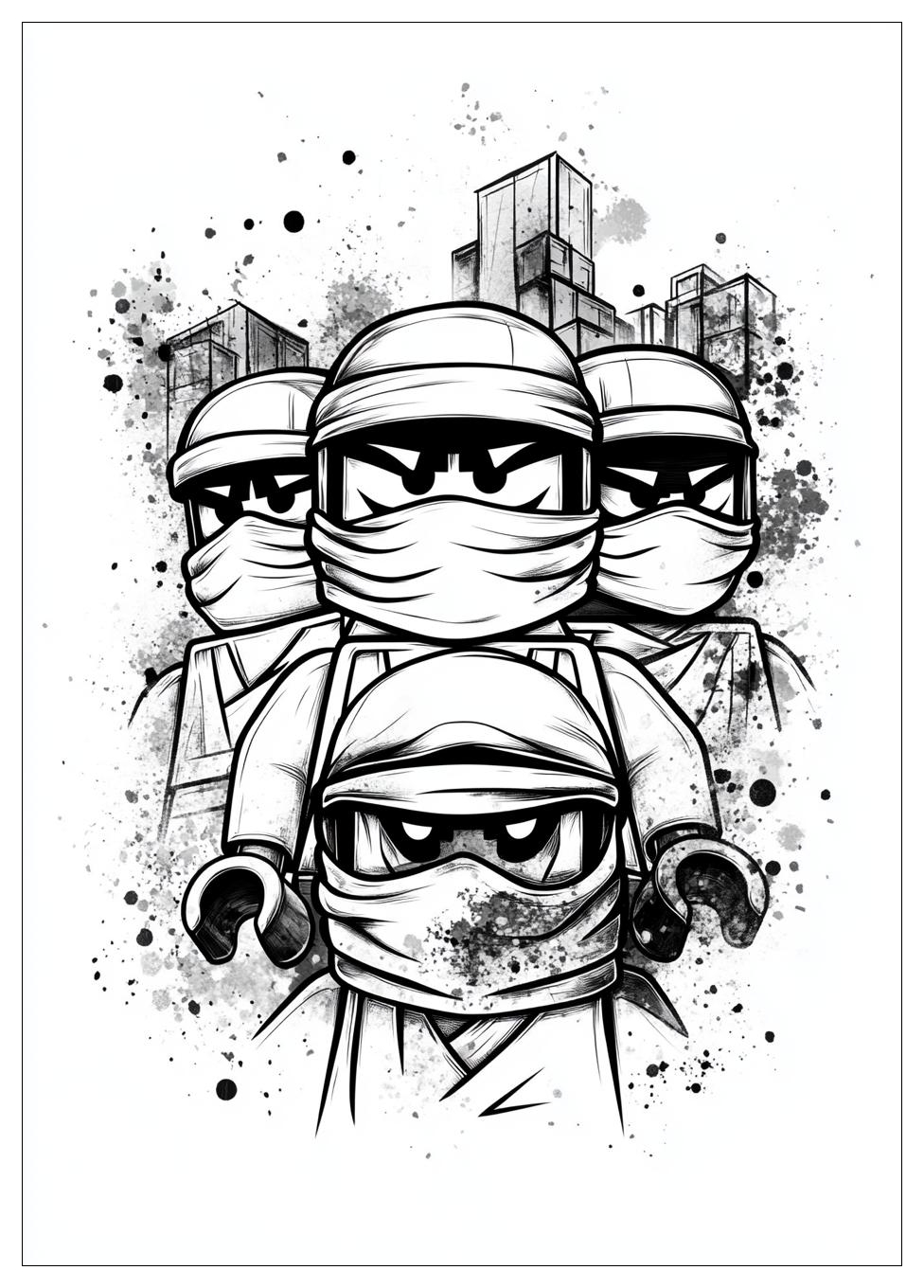 Lego Ninjago Coloring Pages-19