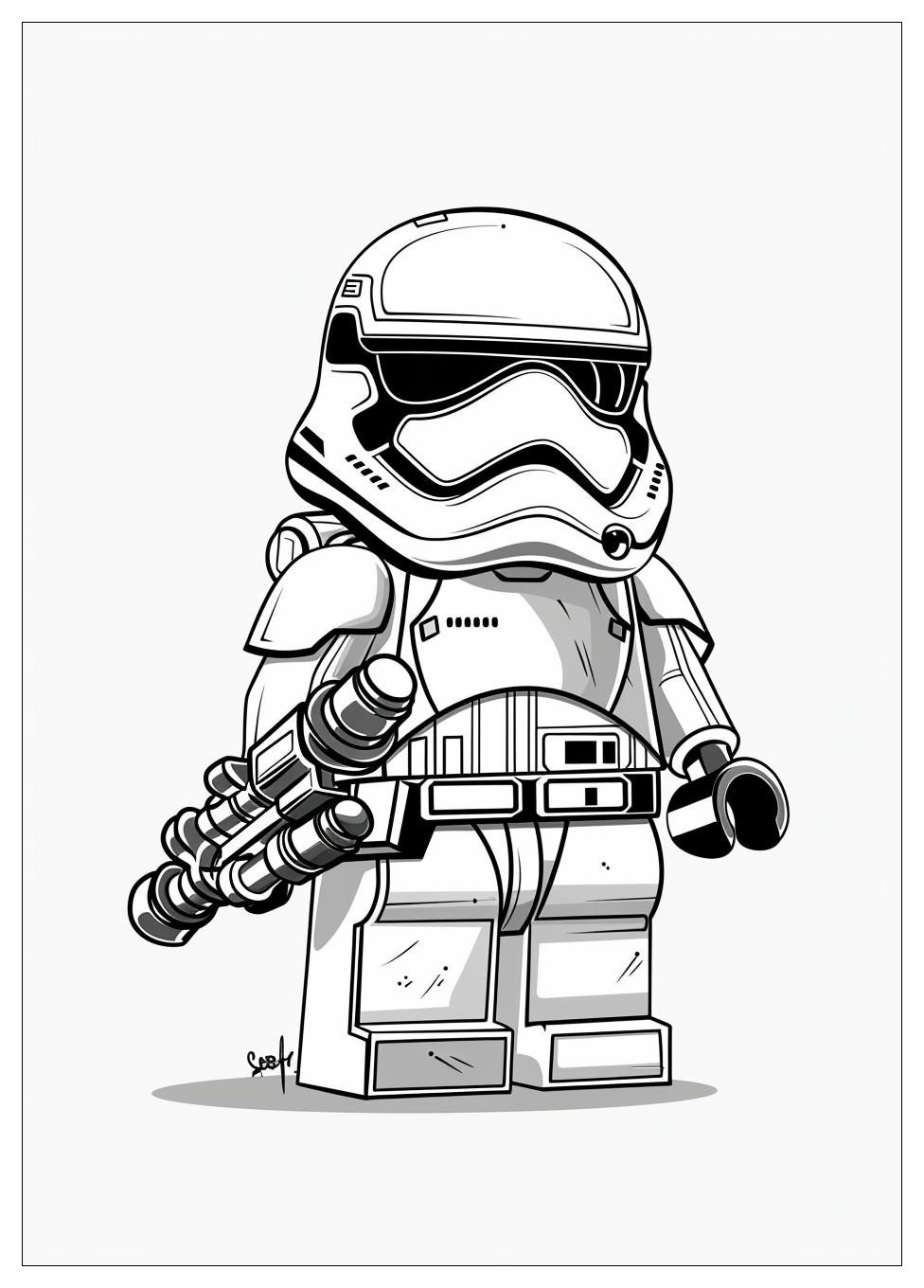 Lego Star Wars Coloring Pages-1