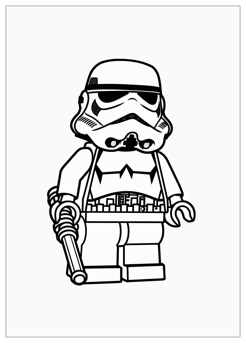 Lego Star Wars Coloring Pages-11