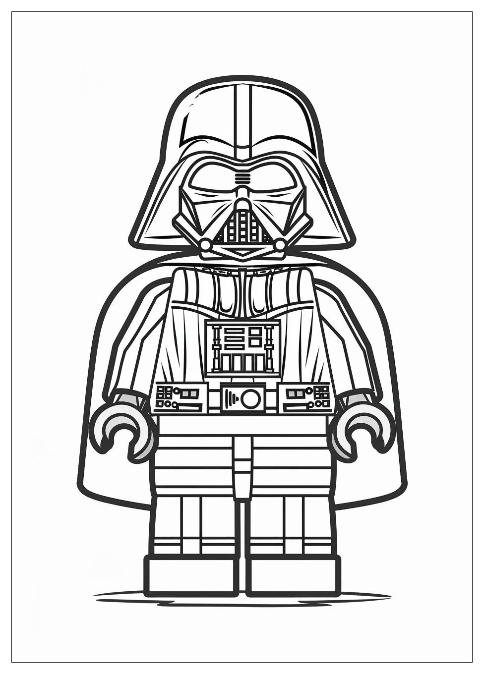 Lego Star Wars Coloring Pages-12