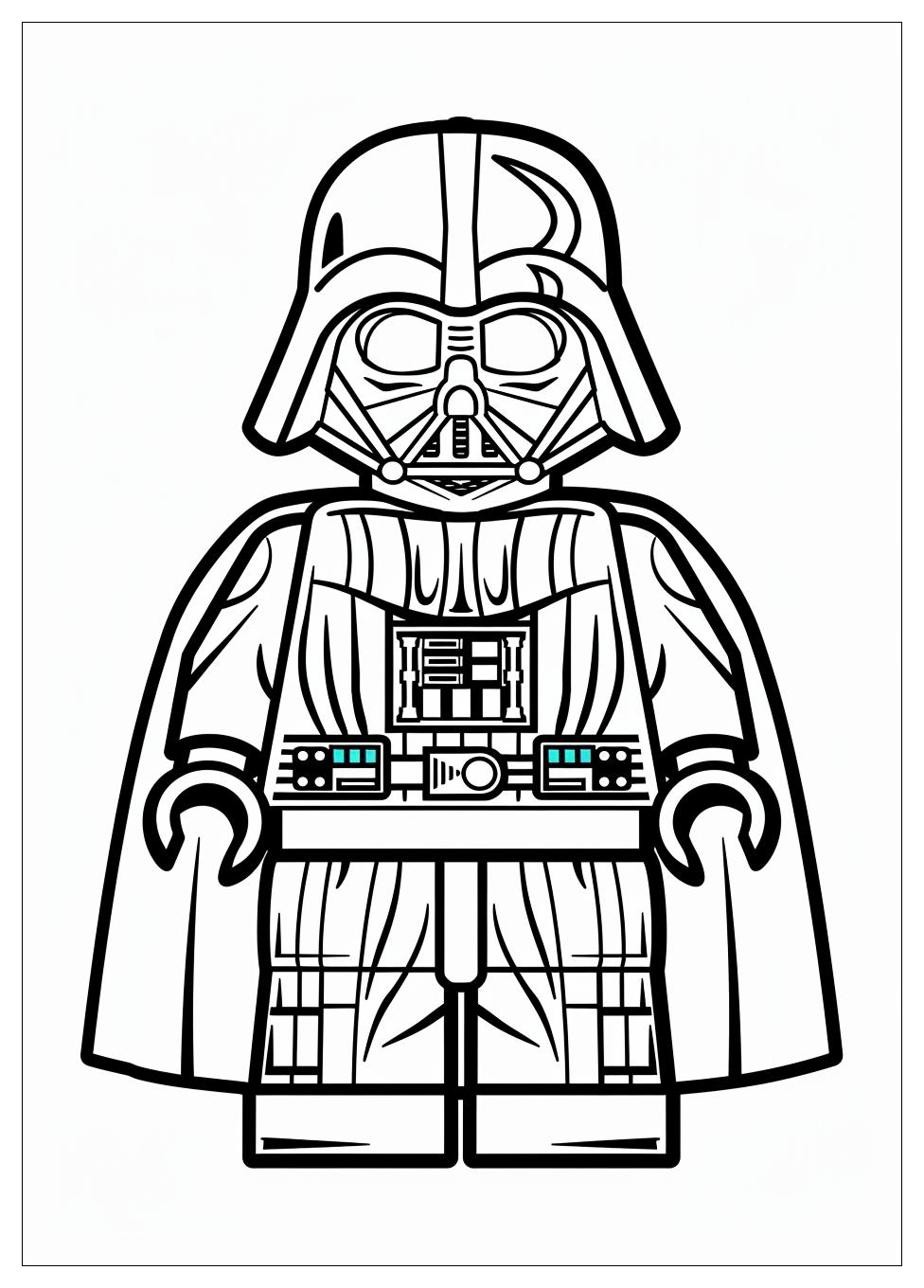 Lego Star Wars Coloring Pages-17