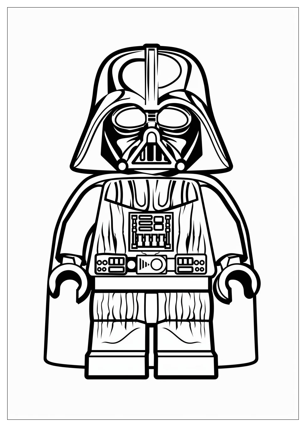 Lego Star Wars Coloring Pages-8