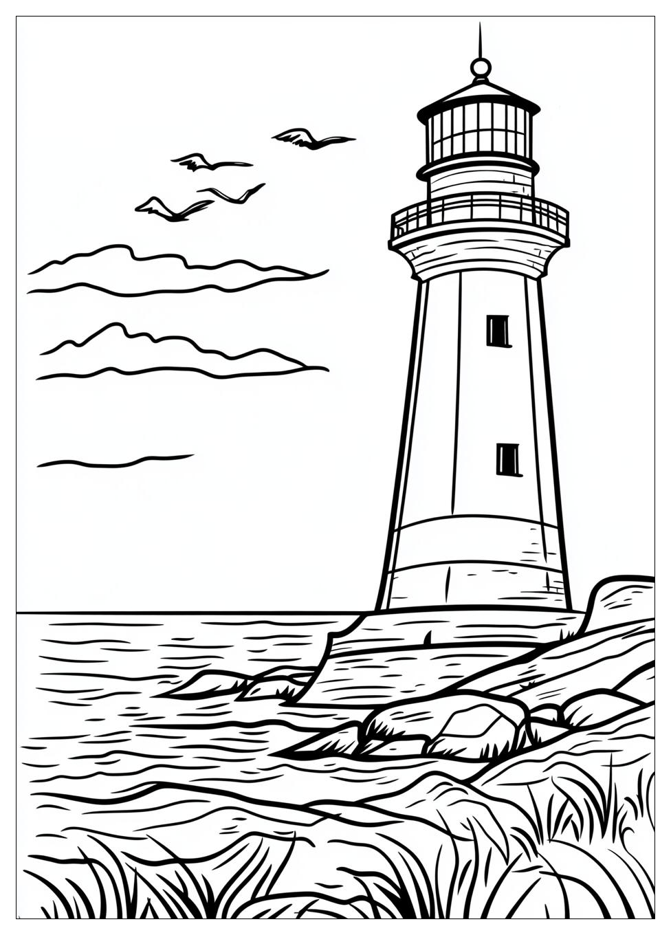 Lighthouse Coloring Pages-10
