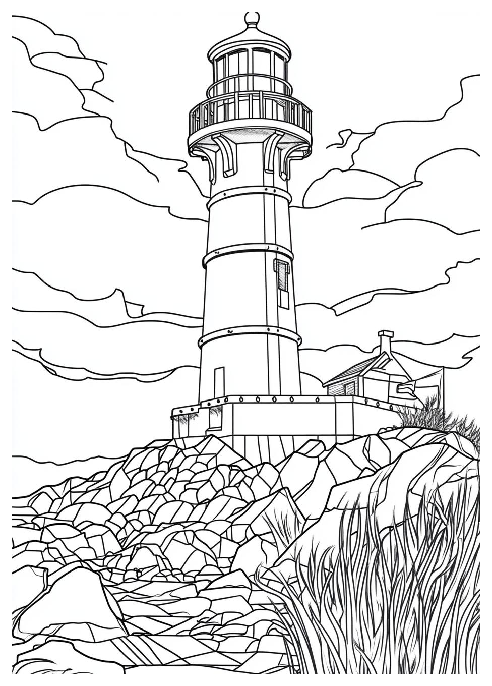 Lighthouse Coloring Pages-13