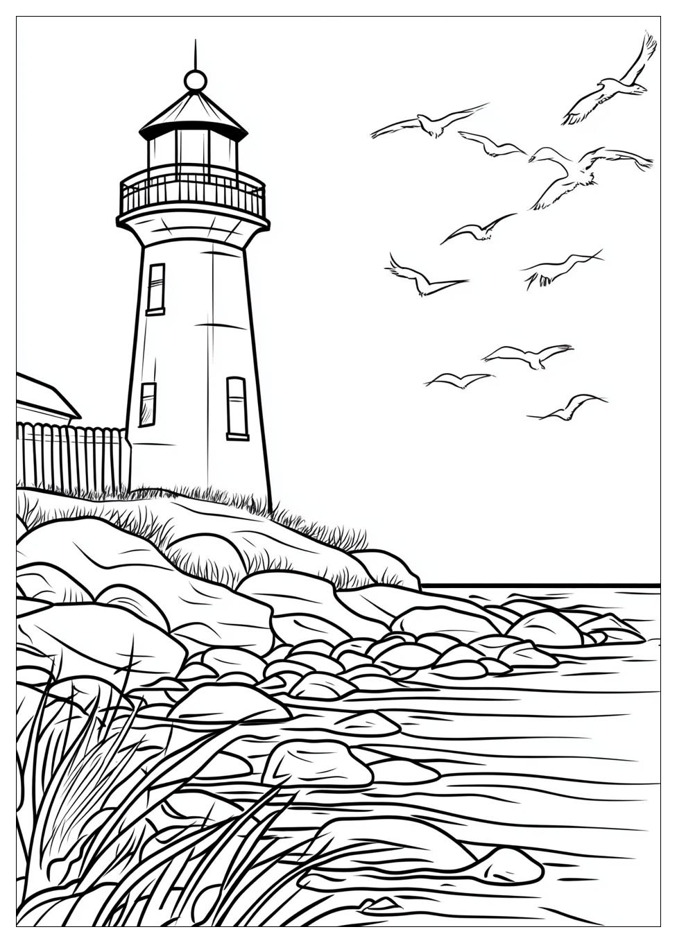 Lighthouse Coloring Pages-15