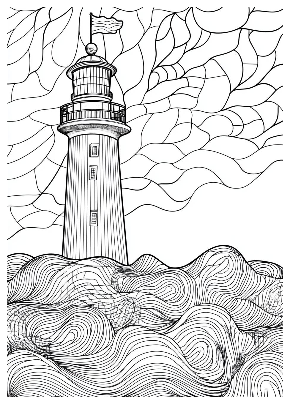 Lighthouse Coloring Pages-16