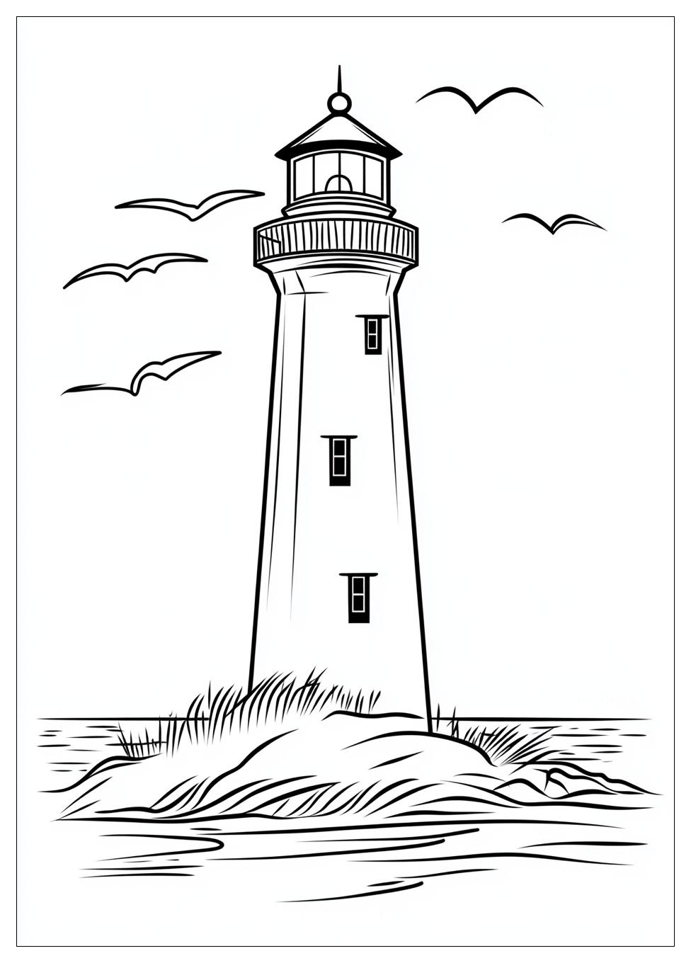 Lighthouse Coloring Pages-3