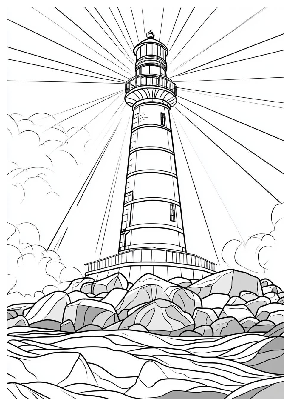 Lighthouse Coloring Pages-8