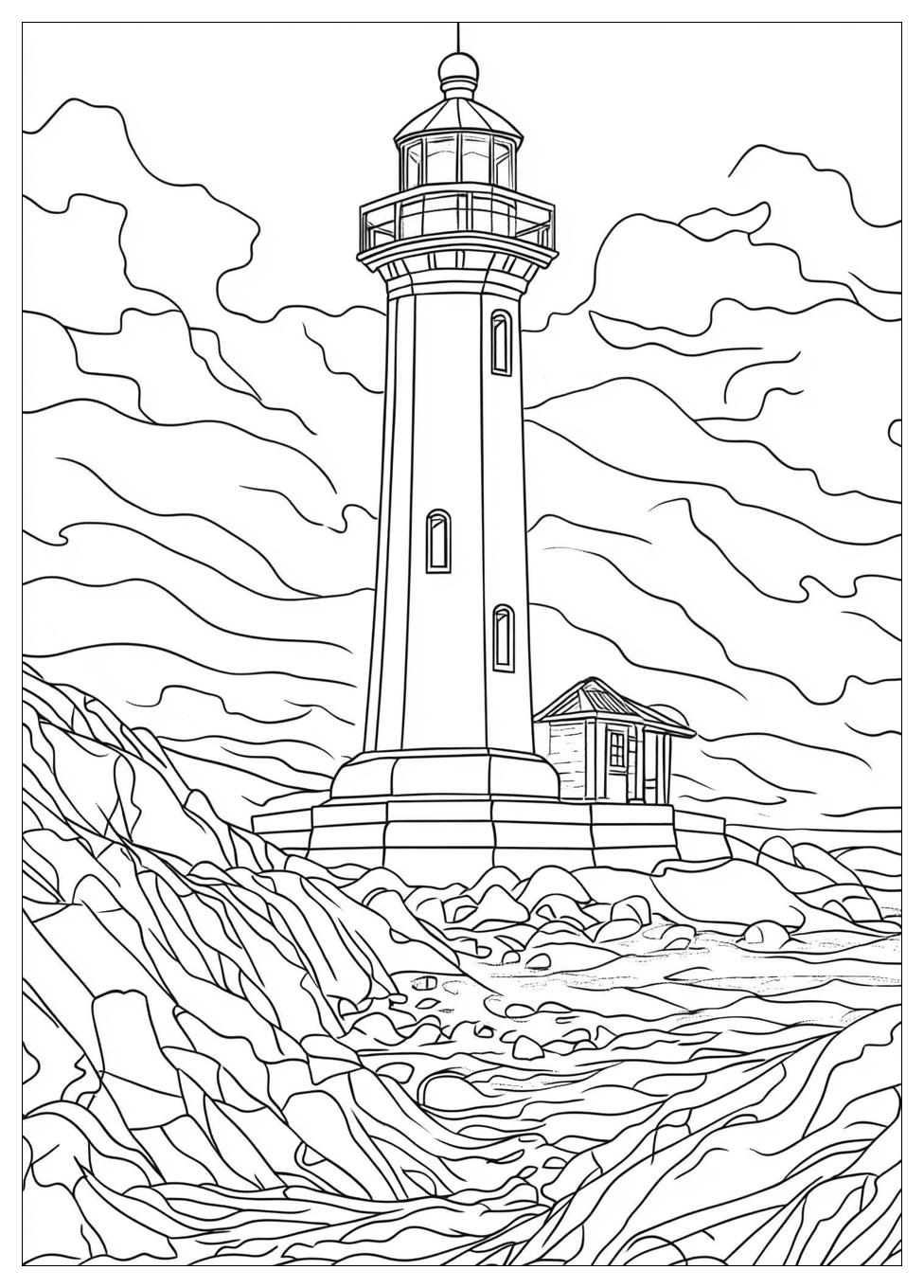 Lighthouse Coloring Pages-9