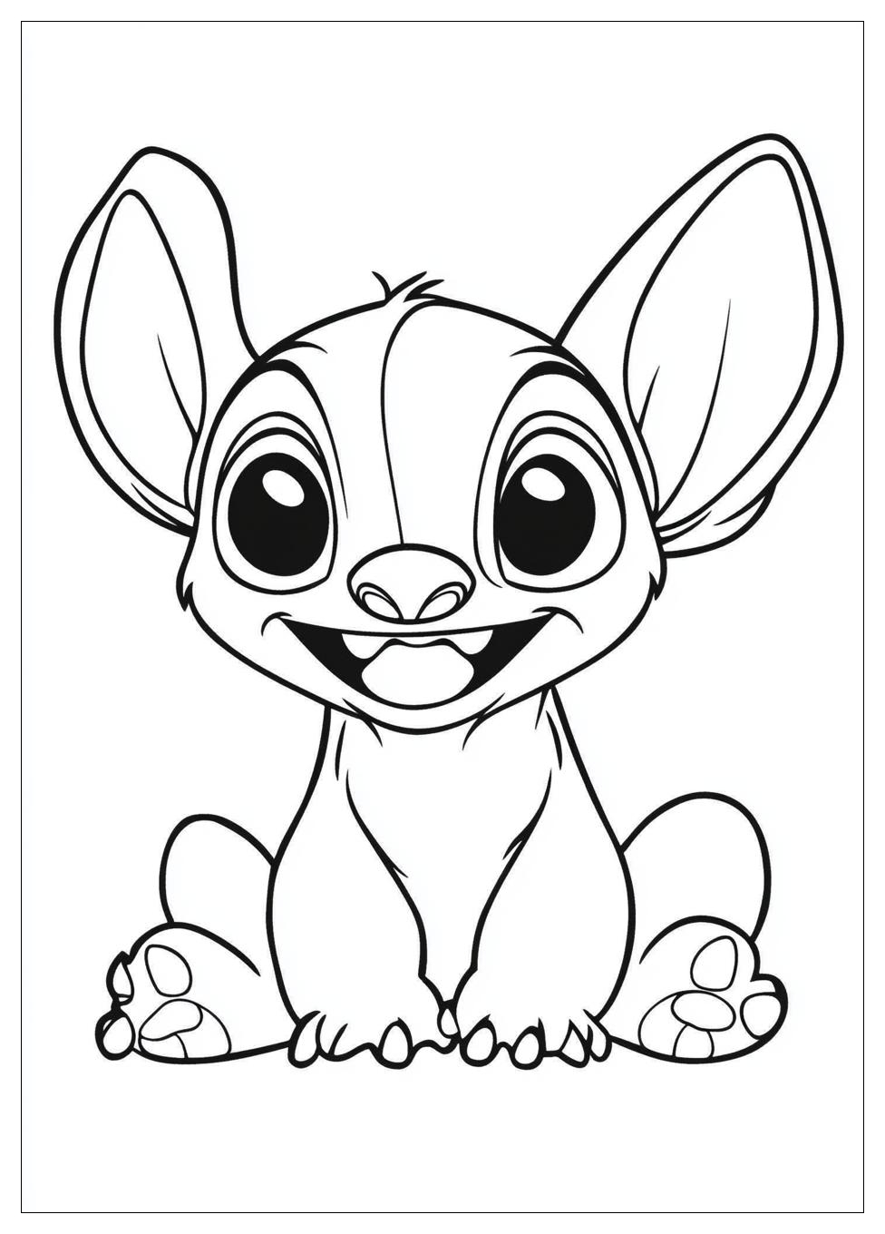 Lilo Stitch Coloring Pages-11