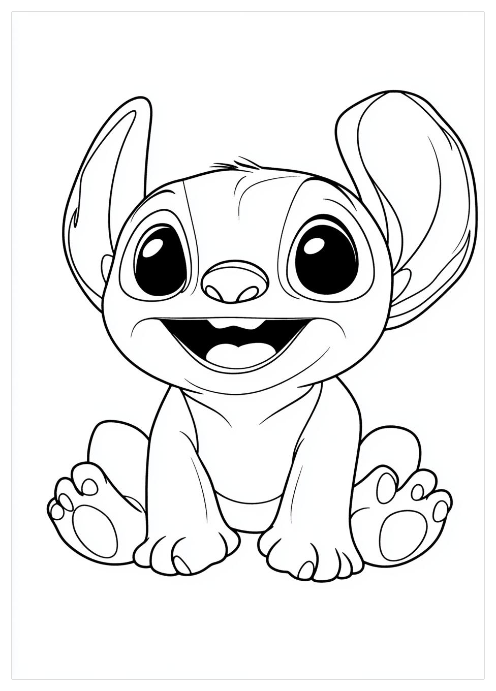 Lilo Stitch Coloring Pages-12