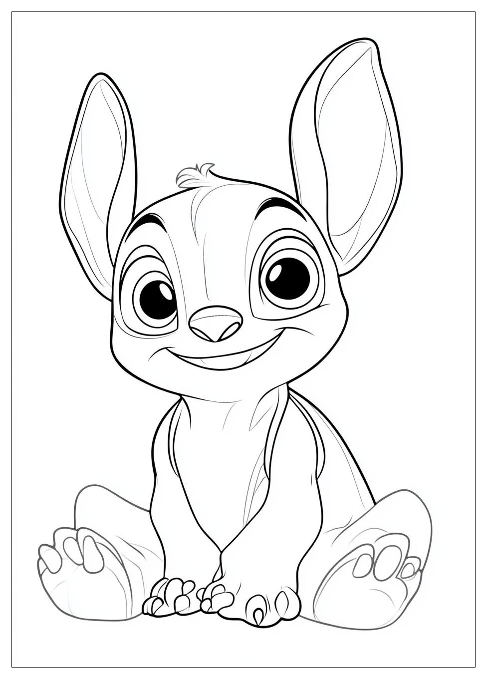 Lilo Stitch Coloring Pages-13